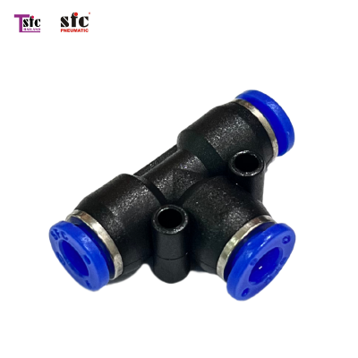 ฟิตติ้งเสียบสาย สามทาง