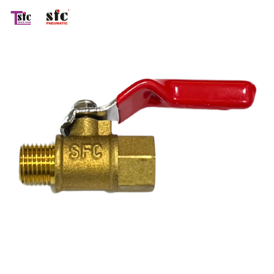 BRASS BALL VALVE เกลียวนอก-ใน