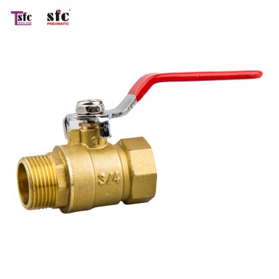 BRASS BALL VALVE เกลียวใน-นอก