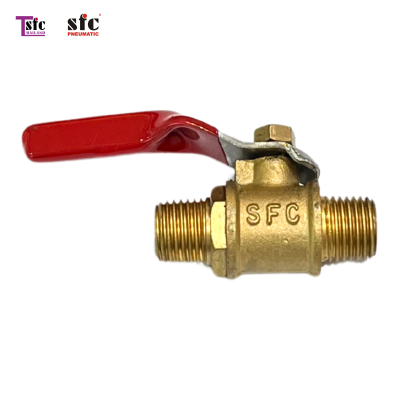 BRASS BALL VALVE เกลียวนอก-นอก