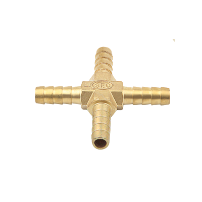 ฟิตติ้งทองเหลือง หางปลาไหลสี่ทาง