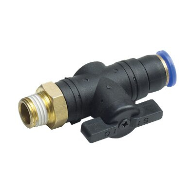 ฟิตติ้งแฮนววาล์ว เสียบสาย เกลียวนอก