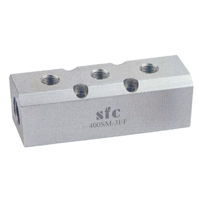 ฐานคอปเปอร์แบบตรง สามหัว